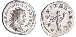 Philippe 1er - Antoninien (245-247, Rome) - L'Equité