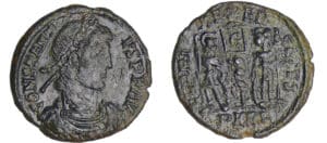 Constance II - Nummus (340-341, Arles)