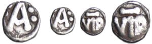 Mérovingiens - Poitiers - Vienne - Denier (700-750)