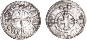 Champagne - Comté d'Auxerre - Denier