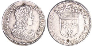 Principauté d'Orange - Guillaume-Henri de Nassau - 1/12 d'écu 1661 (Orange)