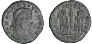Delmace - Nummus (336-337, Thessalonique)