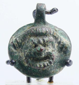 Romain - Médaillon en bronze - 1er-2ème siècle