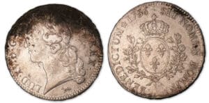 Louis XV - Ecu au bandeau 1756 A (Paris).