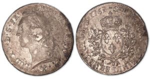 Louis XV - Ecu au bandeau 1761 L (Bayonne).
