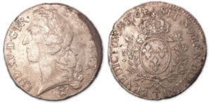 Louis XV - Ecu au bandeau 1764 T (Nantes).