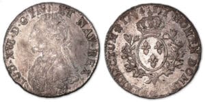 Louis XVI - Ecu aux branches d'olivier 1784 L (Bayonne).