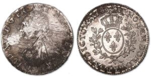 Louis XVI - Ecu aux branches d'olivier 1785 L (Bayonne).