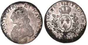 Louis XVI - Ecu aux branches d'olivier 1788 L (Bayonne).