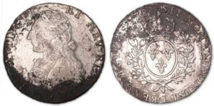 Louis XVI - Ecu aux branches d'olivier 1788 L (Bayonne).