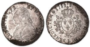 Louis XVI - Ecu aux branches d'olivier 1788 L (Bayonne).