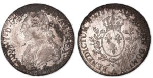 Louis XVI - Ecu aux branches d'olivier 1789 A (Paris).
