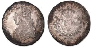 Louis XVI - Ecu aux branches d'olivier 1789 M (Toulouse).