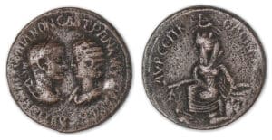 Gordien III et Tranquiline - Grand bronze (242-244, Mésopotamie, Singara).