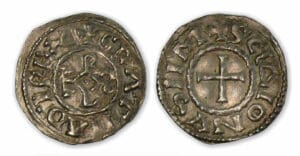 Charles II Le Chauve - Denier (Saint-Denis).