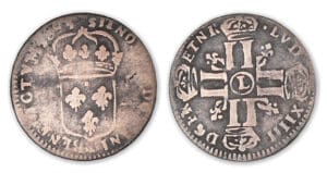 Louis XIV - Sol de 15 deniers 1693 L (Bayonne).