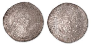 Louis XIV - Quart d'écu aux palmes 1694 K (Bordeaux).