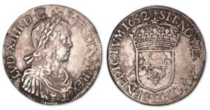 Louis XIV - Ecu à la mèche longue 1652 I (Limoges).