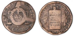 2 sols aux balances 1793 N (Montpellier).