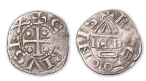 Franche-Comté - Denier (Lons-le-Saunier) vers 1100.