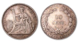Indochine - 20 cent 1902.