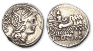 SENTIA - Denier 101 av. J.-C.