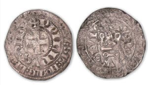 Philippe IV - Maille Blanche - Faux d’époque.