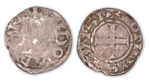 Louis VII - Denier de Pontoise 1er Type.