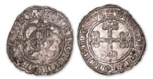 Brabant - Marie de Bourgogne - Gros au M gothique 1478.