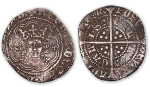 Calais - Henry V - Demi-gros (Calais).