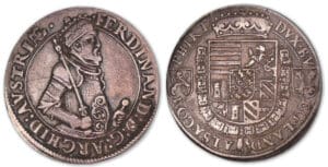 Alsace - Thaler d'Ensisheim Ferdinand d'Autriche.