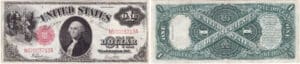 Etats-Unis - Bank Note - United States Notes - 1 dollar serie 1917