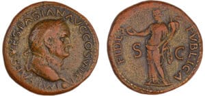 Vespasien - As (71, Rome) - La Bonne Foi