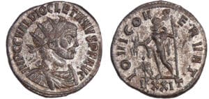 Dioclétien - Aurélianus (Ticinum) - Jupiter