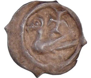 Allemagne - Colmar - Vierzipliger Pfennig (1280-1350)