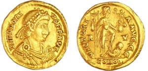 Honorius - Solidus (395-402, Ravenne)