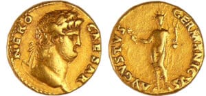 Néron - Aureus (64-65, Rome)
