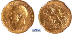 Australie - George V (1910-1936) - Souverain 1926 M (Melbourne)
