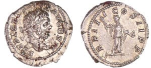 Géta - Denier - (211, Rome) - La Providence