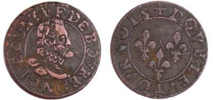 Champagne - François de Bourbon - Double tournois