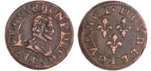 Champagne - François de Bourbon - Double tournois