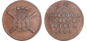 Siège de Lille - 10 sols Boufflers 1708