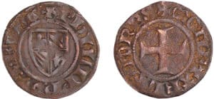 Flandre - Philippe Le Hardi - Double mite