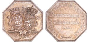 Jeton en argent - Banque de Paris et des Pays-Bas assemblées générales (1880-)