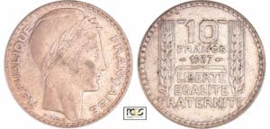 Troisième République (1871-1940) - 10 francs Turin argent 1937