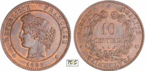 Troisième République (1871-1940) - 10 centimes Cérès 1885 A (Paris)