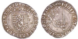 Lorraine - Duché de Lorraine - Antoine - Double gros d'argent (Nancy)