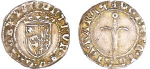 Lorraine - Duché de Lorraine - Antoine - 1/2 gros d'argent (Nancy)