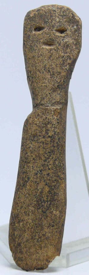 Alaska - Détroit de Béring - Civilisation Thulé - Idole ou poupée en corne de cerf - 1300/1700
