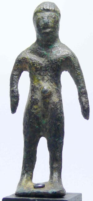 Etrusque - Personnage en bronze - 300 av. J.-C.